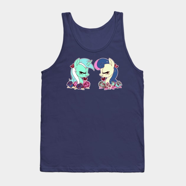 Lyra and BonBon Tank Top by SophieScruggs